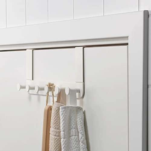 Ikea Enudden  Contemporary  Hanger for Door, White - Pack of 1