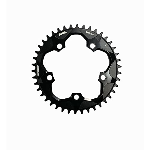 FSA Unisex's Mega Tooth Megatooth CX (1x11, 110Bcd, 40T, V14) Chainring-Black, 110x40T, Size 110