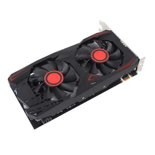 Scheda Grafica, Scheda Video Slot GDDR5 192BIT PCI Express 2.0 16X da 6 GB con Ventola di Raffreddamento Efficiente e Silenziosa, per Lavoro di Gioco e Supporto Multimediale - Scheda video - Immagine 6