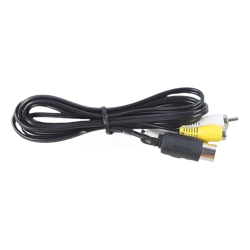 de audio AV de 1,8 m for SEGA Genesis 1, SEGA Mega Drive, Genesis 2 y 3. de conexión A/V.(For Sega For Genesis 1)