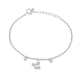 [ディズニー] ミッキー シルバー ブレスレット ロジウムメッキ キュービックジルコニア(VBLDS20010)