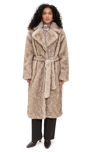 Bailey Rose Women's Long Fur Coat