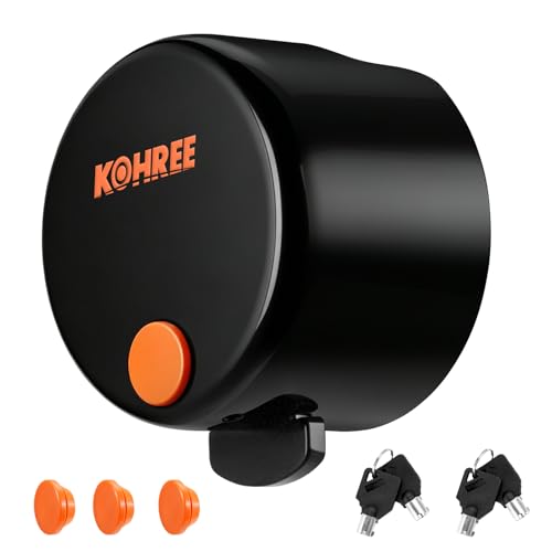 Kohree Heavy Duty Trailer Coupler Lock with Keys