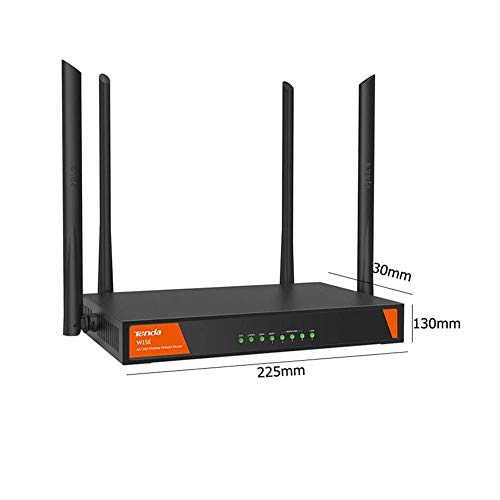W15E router wireless Dual-band (2.4 GHz/5 GHz) Gigabit Ethernet Nero - Router - Immagine 1