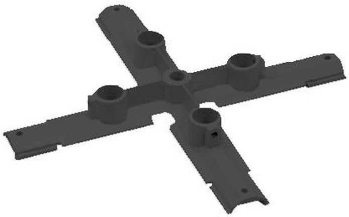 WAC Lighting WMXC-BK W Track X Connector Suspension Mount, Black