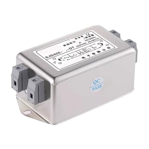 Bornier monophasé 220v avec interface de filtre de puissance SJD420