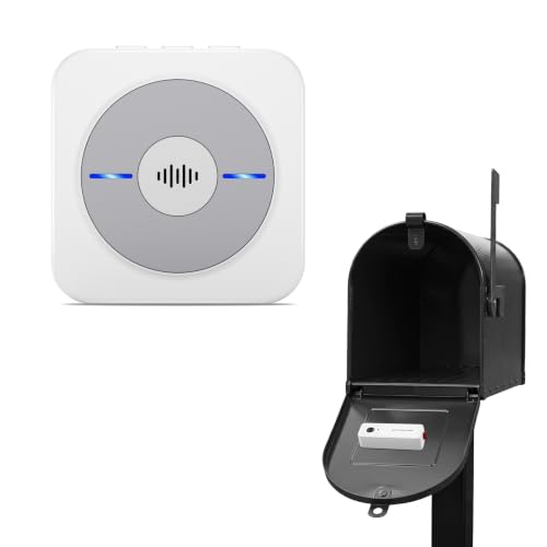Mailbox-Chime-with-Wireless-WiFi-Mailbox-Alarm-Sensor-for-Delivered Mailbox Chime with Wireless, WiFi Mailbox Alarm Sensor for Delivered - Image 1