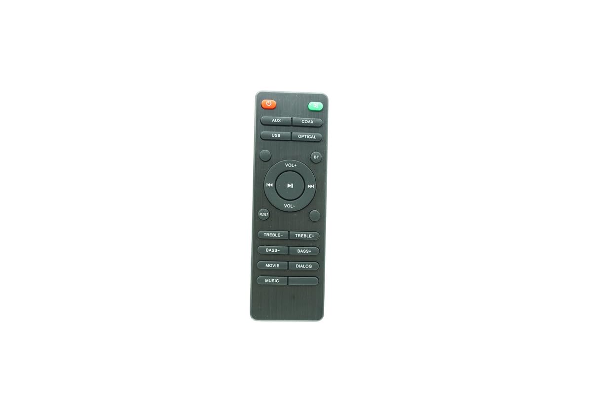 Remote Control for VMAI S4 FS21HS & auvisio MSS-95 Bluetooth Soundbar Sound Bar Speaker System