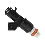 【Garantía de calidad】 Hecho de material compuesto de alta calidad, un nuevo accesorio de inyector, está fabricado según el estándar original de fábrica. Evite eficazmente la corrosión del cuerpo de control de combustible y prolongue la vida útil. No se requieren herramientas complicadas, puede reemplazar directamente equipos viejos o dañados, es un accesorio de reemplazo de automóvil muy práctico, se puede comprar y usar con confianza.