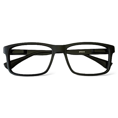 Armação de Óculos De Grau Masculino Retangular Resistente