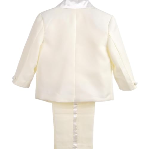 image for Dressy Daisy Baby Boy' 5 Pcs Set Formal Tuxedo Suits No Tail Wedding C