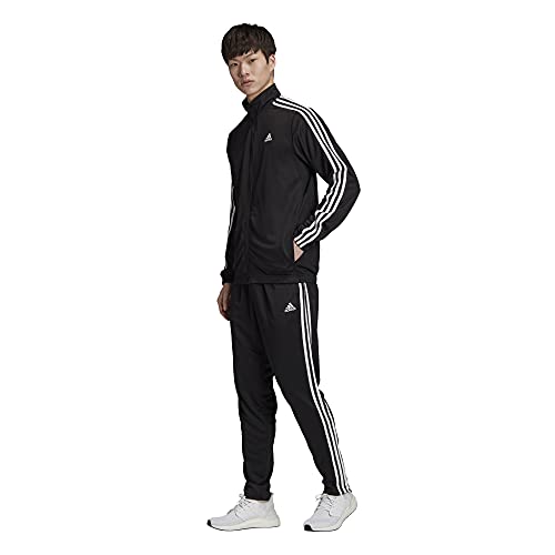 adidas mens MTS Athletics Tiro Tracksuit Black Small