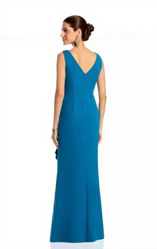 Satin Mother of The Bride Dress 2025 Sleeveless Long Mother of Groom Dresses for Wedding2