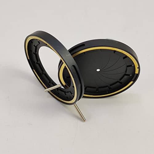 Microscope 1PCS 1.5-34mm Diameter Zoom Optical Iris for Digital Camera Metal