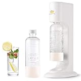 soda trend wassersprudler test Umweltfreundlich: Karbonisiert bis zu 60 Liter Wasser mit nur einer CO₂-Kartusche, d.h. ca. 180 Flaschen 330 ml Mineralwasser. Auf diese Weise können Sie bis zu 50% der Getränkekosten sparen und Sie müssen nie wieder schwere Kisten ziehen