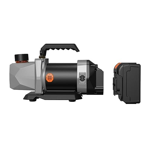 Bomba de vacío BUUBO, 1/2 HP, 2,5 CFM, para refrigerante, entrada 1/4", refrigeración automotriz y aire acondicionado, funciona con batería de 18 V miniatura 5