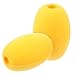 POPETPOP 8pcs Eva High-Density Oval Fly Fishing Float Buoy Lightweight Fishing Accessory for Kayaking Boating and Anchoring Compact and Portable Marker Buoys