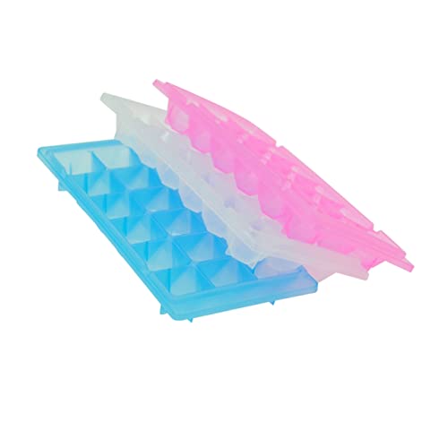 Molde para Cubitos de Hielo Forma Diamante 4 Piezas