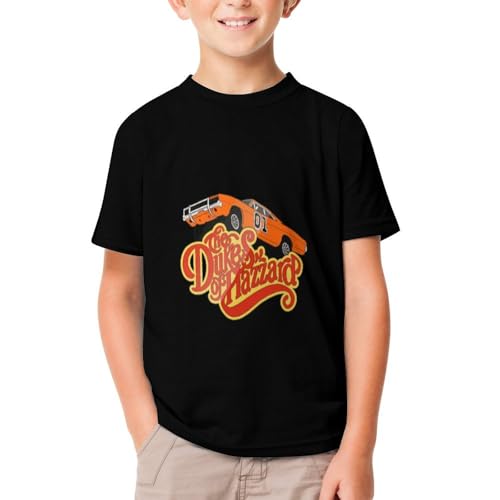 Teen Crewneck T Shirt,Soft Short Sleeve Tees for Hazzard Dukes Top