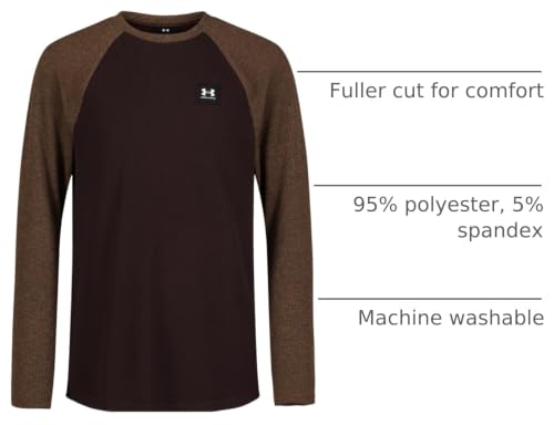 Image of Under Armour Boys' Long Sleeve Thermal Knit Shirt, Outdoor Collection
