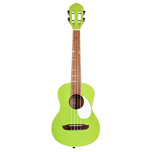 Ortega Guitars Ukulélé Ténor vert – Série Gaucho – housse incluse – corps Agathis (RUGA-GAP) - Les Beatles, Paul McCartney, John Lennon, RIngo Starr, George Harrison Ortega Guitars Ukulélé Ténor vert - Série Gaucho - housse incluse - corps Agathis (RUGA-GAP) – Image 3