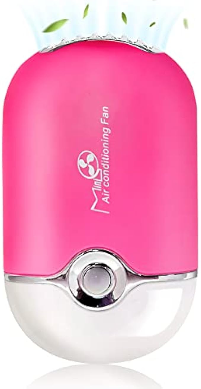 GreenLife® USB Rechargeable Portable Mini Fan Cooling Fan Bladeless Handheld Eyelash dryer Mini Handheld Fan Air Conditioning Blower for Eyelash Extension,eyelash extension kit