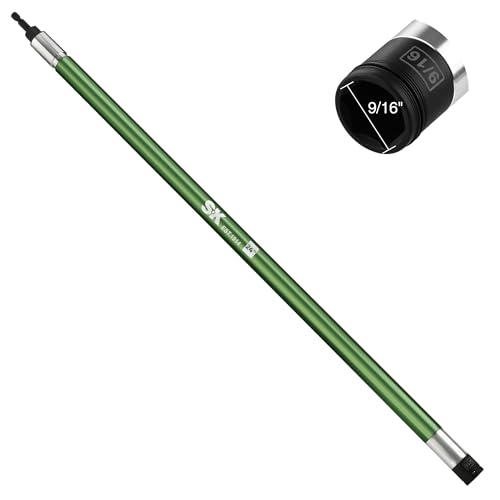 SK 9/16'' Power Nut Driver 24'' Impact Springback Hollow Socket