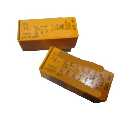 Relais S2EB-L2-12V DC bistable à 12V DIP12 pour circuit imprimé x2