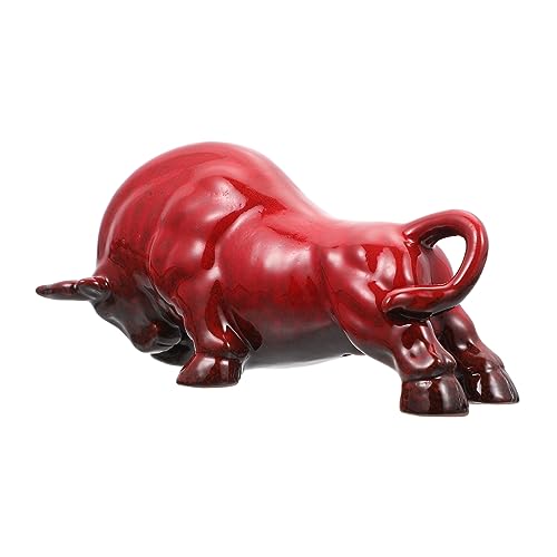 Sculpture d'animaux en céramique : ornement de bureau et objet de thé