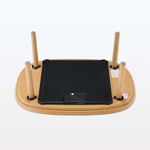 無印良品 こたつにもなるローテーブル ナチュラル 小 幅72×奥行97×高さ37cm MJ‐KDS4‐N/84390913 [4]