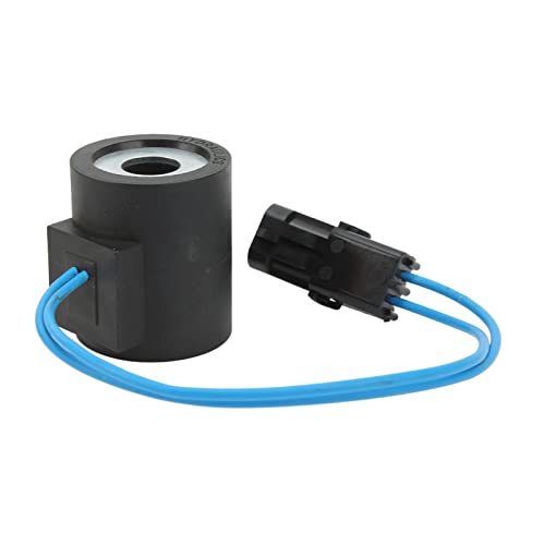Bobina elétrica solenoide, bobina solenoide elétrica AT163482, 2 pinos, adequado para retroescavadei