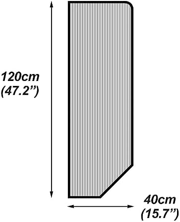 Urinal Privacy Screen, Urinal Partition Wall Divider Translucent Glass Panels, Urinal Partition for Sools/Kindergartens/Shopping Malls/Public Places