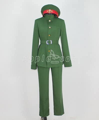 獄都事変 佐疫 コスプレ衣装 軍服 緑 Amazon.co.jp: longmucos 獄都事変 (ごくとじへん) 佐疫 (さえき) 帽子