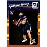 Autograph Warehouse 701859 Georges Niang Autographed Indiana Pacers 2016 Donruss Rookie No.189 Basketball Card