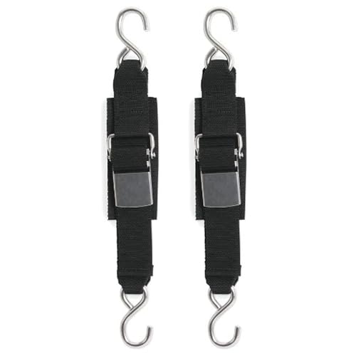 BoatBuckle Stainless Steel Kwik-Lok Transom Tie-Downs