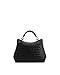 JW PEI Women's Lucia Classic Top Handle Woven Bag - Black