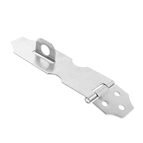 Image of 20Pcs Stainless Steel Padlock Hasp Latch for Doors Windows Cabinets and Gates Heavy Duty Rust-Resistant Easy to Install Security Locking