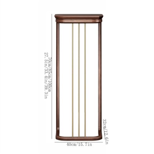 Soporte para macetas de madera de interior y base decorativa china 3