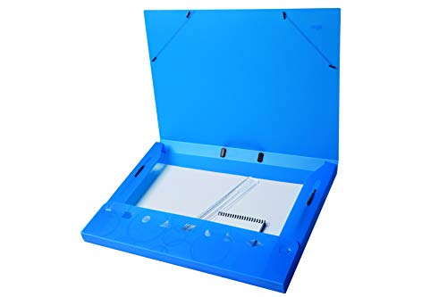 Maleta com alça Dellofine A3 azul 2151.c Dello