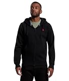U.S. POLO ASSN., Men's, Long Sleeve Full Zip Hoodie, Black 1, Large