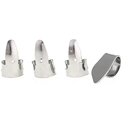 4 pièces Guitare Pick Finger Pick Thumb Pick Thumb Pick Index Finger Pick Métal Banjo Ukulélé Compatible avec Guitare… - Les Beatles, Paul McCartney, John Lennon, RIngo Starr, George Harrison 4 pièces Guitare Pick Finger Pick Thumb Pick Thumb Pick Index Finger Pick Métal Banjo Ukulélé Compatible avec Guitare… – Image 5