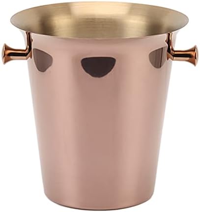 Wine Ice Bucket, Dual Handles Ice Beverage Tub 5L Capacity for Bar Restaurant kitchen Home Appliances