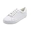 White Platform Laceup