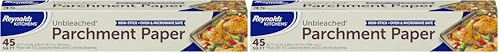 Reynolds Parchment Paper Roll, Pack of 2 | Unbleached | 45 Square Feet