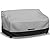 zenicham Fade and Tear Resistant Patio Loveseat Covers, Heavy-Duty Waterproof Outdoor Couch Cover, UV Resistant Outdoor Sofa Cover, Lawn Patio Outdoor Furniture Covers,Gray/Black 79Wx38Dx35H Inch
