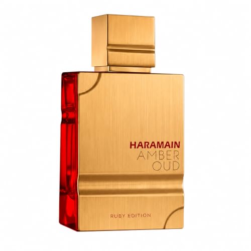 Al Haramain Amber Oud Ruby Edition Eau De Parfum Spray 60ml (2 oz) - Unisex Arabian Perfume for Women & Men Long-Lasting Amber Fragrance with Rich Luxurious Scent
