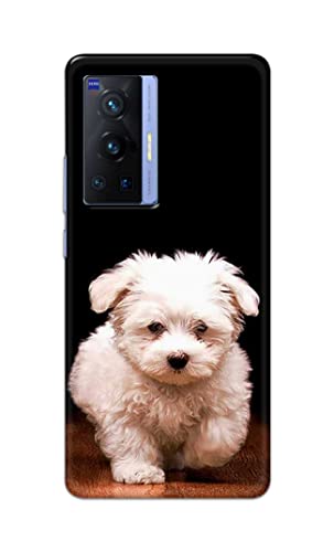 Image of PRINTFIDAA� Printed Hard Back Cover Case for Vivo X70 Pro Back Cover (Puppy Dog) -2808