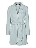 vero moda wollmantel grau Details: klassischer Reverskragen, inkl. Gürtel zum Schnüren, 2 Taschen vorn, leicht gefüttert
