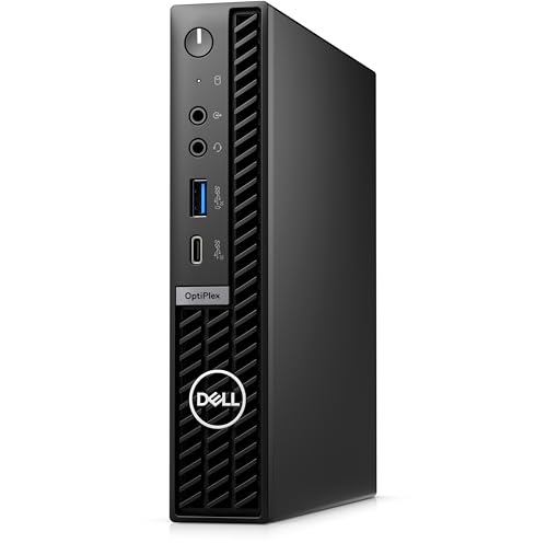 Image of Dell OptiPlex 7010 Micro Desktop pc for Bussiness & Home, Intel 6-Core i5-12400T, 16GB DDR4 RAM, 512GB PCIe SSD, WiFi 6E, HDMI, 2 DisplayPorts, Windows 11 Pro