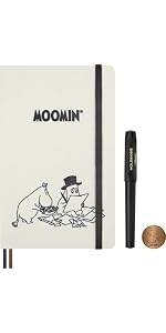モレスキン × ムーミン バンドルセット ノートカヴェコペン ピン ハードラージ Amazon | モレスキン × ムーミン セット ノートブック + カヴェコペン